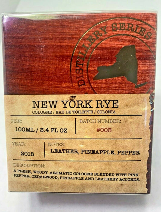 Distillery 'New York Rye" Eau de Toilette, 3.4oz Ful