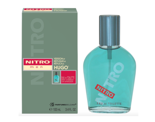 New Mens Nitro Men Eau de Toilette Spray, version of Hugo 3.4 fl oz